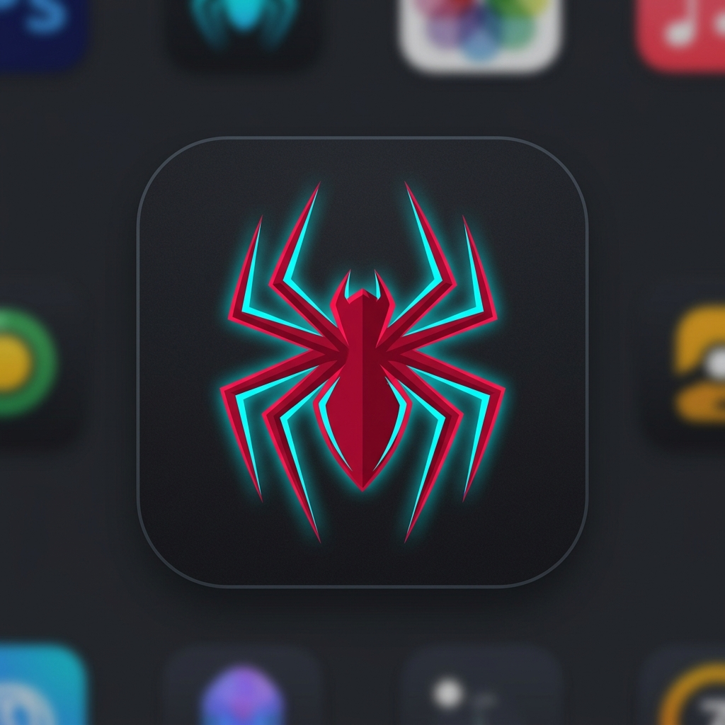 Spider Midnight - Aesthetic Dark Theme & Live Weather Companion